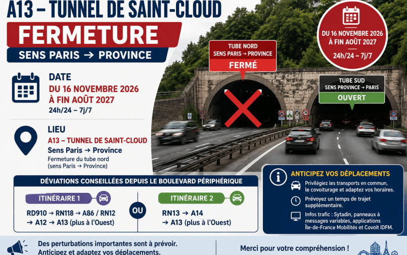 TRAVAUX A13