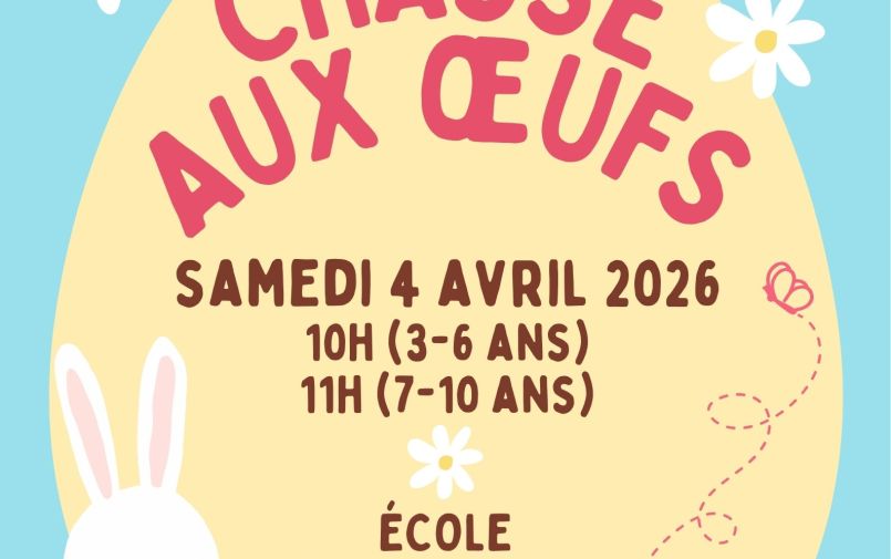 Chasse aux œufs 2026