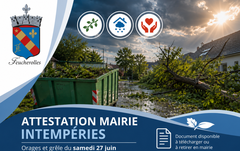 Attestation orage