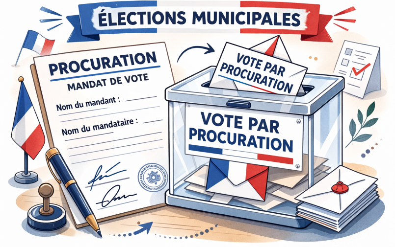 Elections Municipales vote par procuration