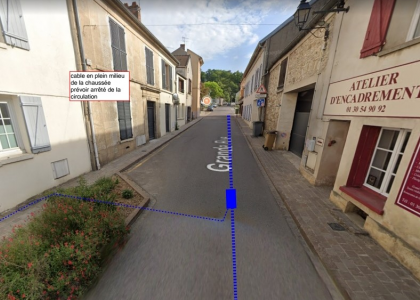 Grande Rue travaux 25 avril 2023