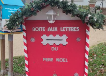Boîte aux lettres Père noel