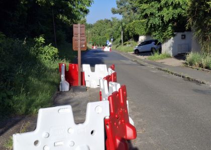 Chicanes rue de Davron