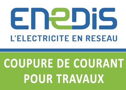 coupure travaux Enedis