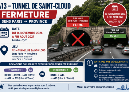 TRAVAUX A13