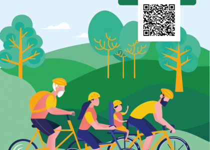 Affiche tour à vélo