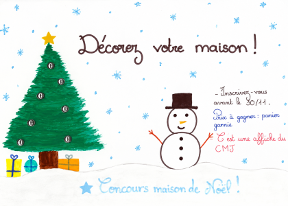 affiche concours décoration feucherolles