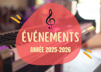 EMM - événements 2025-2026