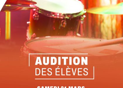EMM affiche audition batterie 2026