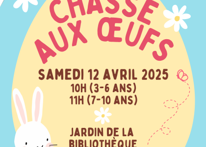chasse aux oeufs 2025