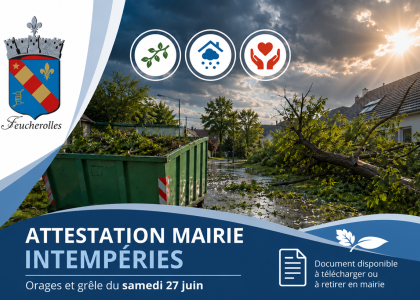 Attestation orage