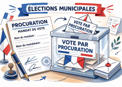 Elections Municipales vote par procuration