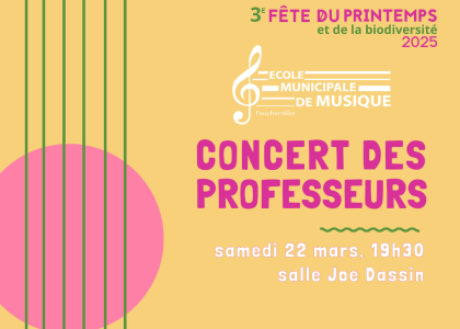 EMM - Concert des professeurs 2025 couverture
