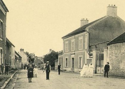 Entrée de village histoire