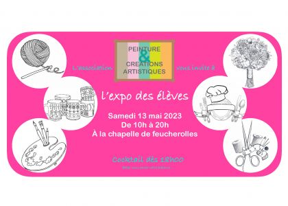 Exposition des élèves PECA