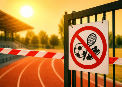 Fermeture equipements sportifs