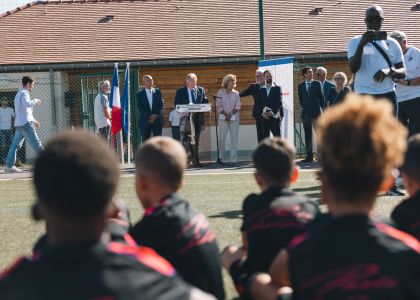 inauguration vestiaires