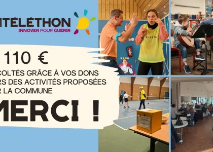 Remerciements téléthon 2024