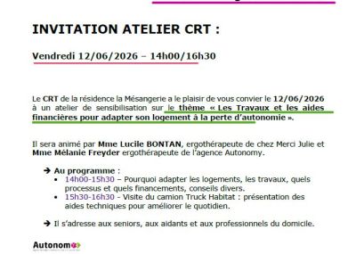 Atelier de sensibilisation