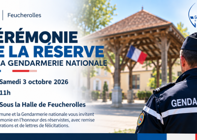 Cérémonie Gendarmerie