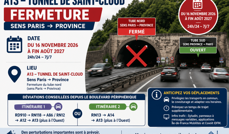 TRAVAUX A13