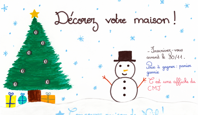 affiche concours décoration feucherolles
