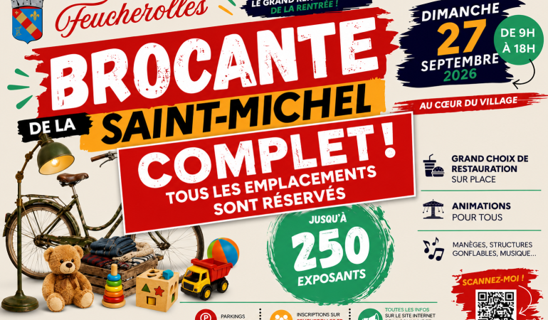 Brocante 2026 COMPLET