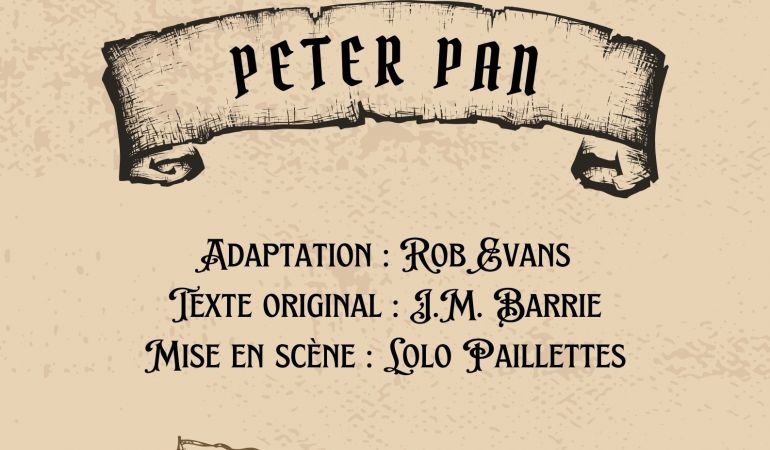 EMM - Affiche théâtre Peter Pan