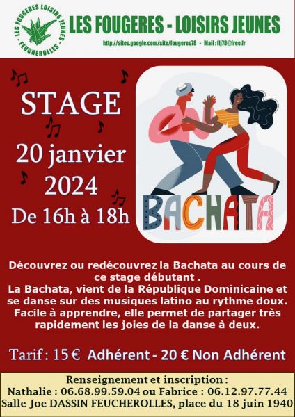 Stage Fougères bachata