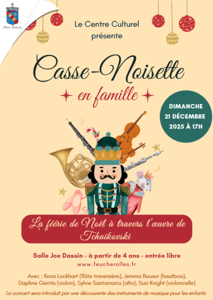 Affiche concert "Casse-Noisette"
