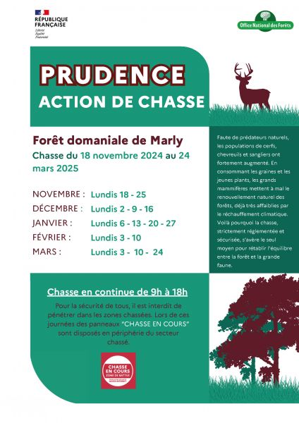 actions de chasse 2024-2025