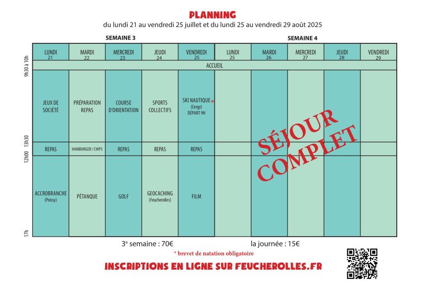 stage 2025 semaine 3