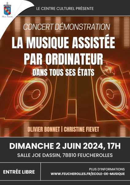 Affiche concert démonstration MAO 2024