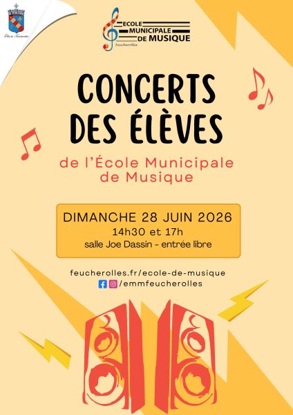 EMM - Affiche concerts fin d'année 2025-2026