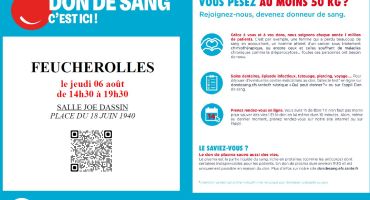 Don du sang jeudi 06 août