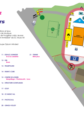 Plan Fête du Village 2026